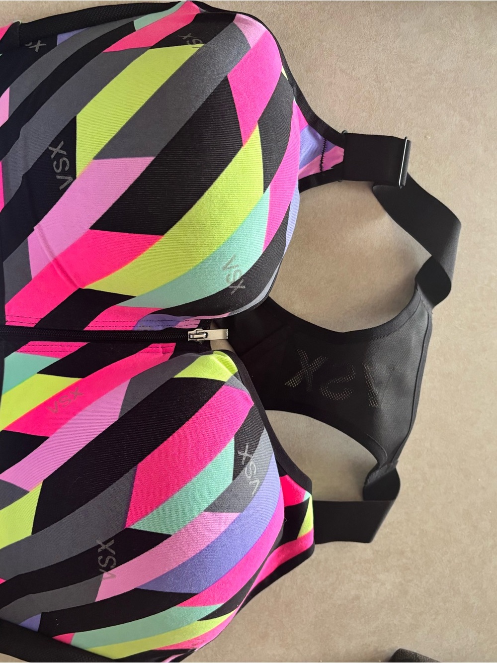 Victoria’s Secret Knockout Zip-Front Sports Bra